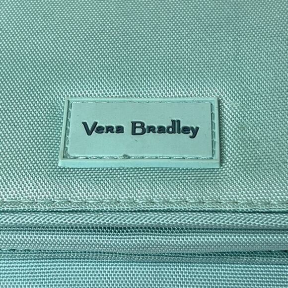 Vera Bradley Blue RFID Wristlet Wallet Crossbody Bag - Picture 8 of 13